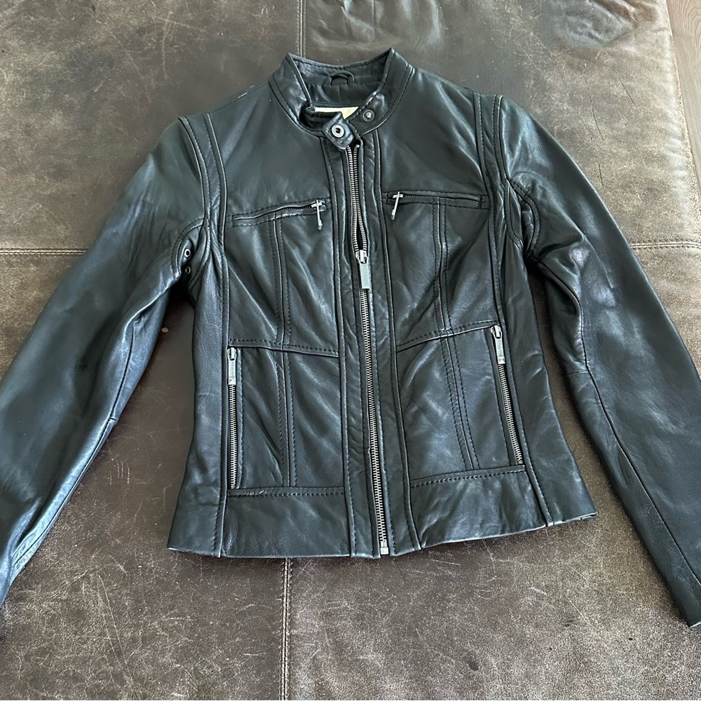 Michael Kors leather jacket